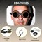 4E's Novelty Steampunk Goggles for Women & Men – Brass Vintage Steam Punk Glasses Costume Accessory for Mad Scientist, Victorian, Renaissance, Cosplay, Halloween, Rave, Cyberpunk, and Retro Outfits